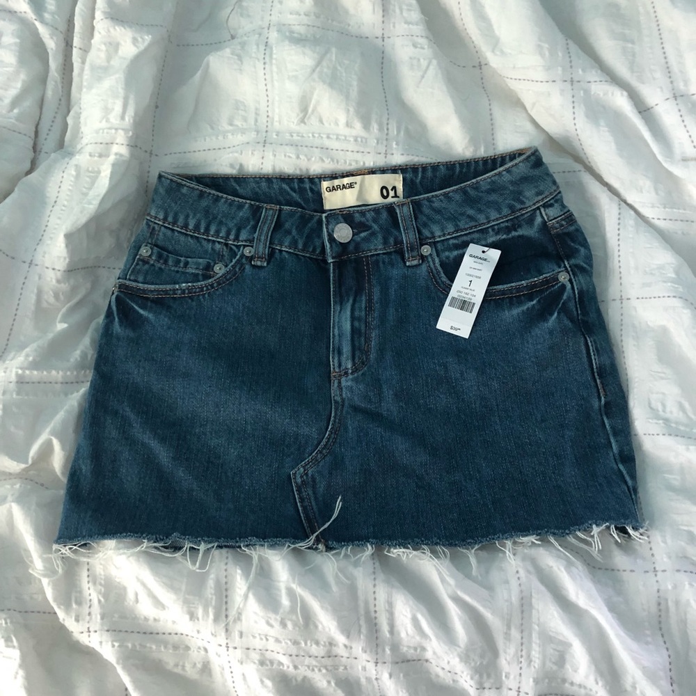 Garage | Denim Mini Skirt